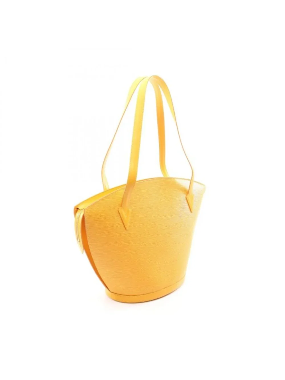 Louis Vuitton Shoulder Bag Saint Jacques Shopping Tassili Yellow Leather